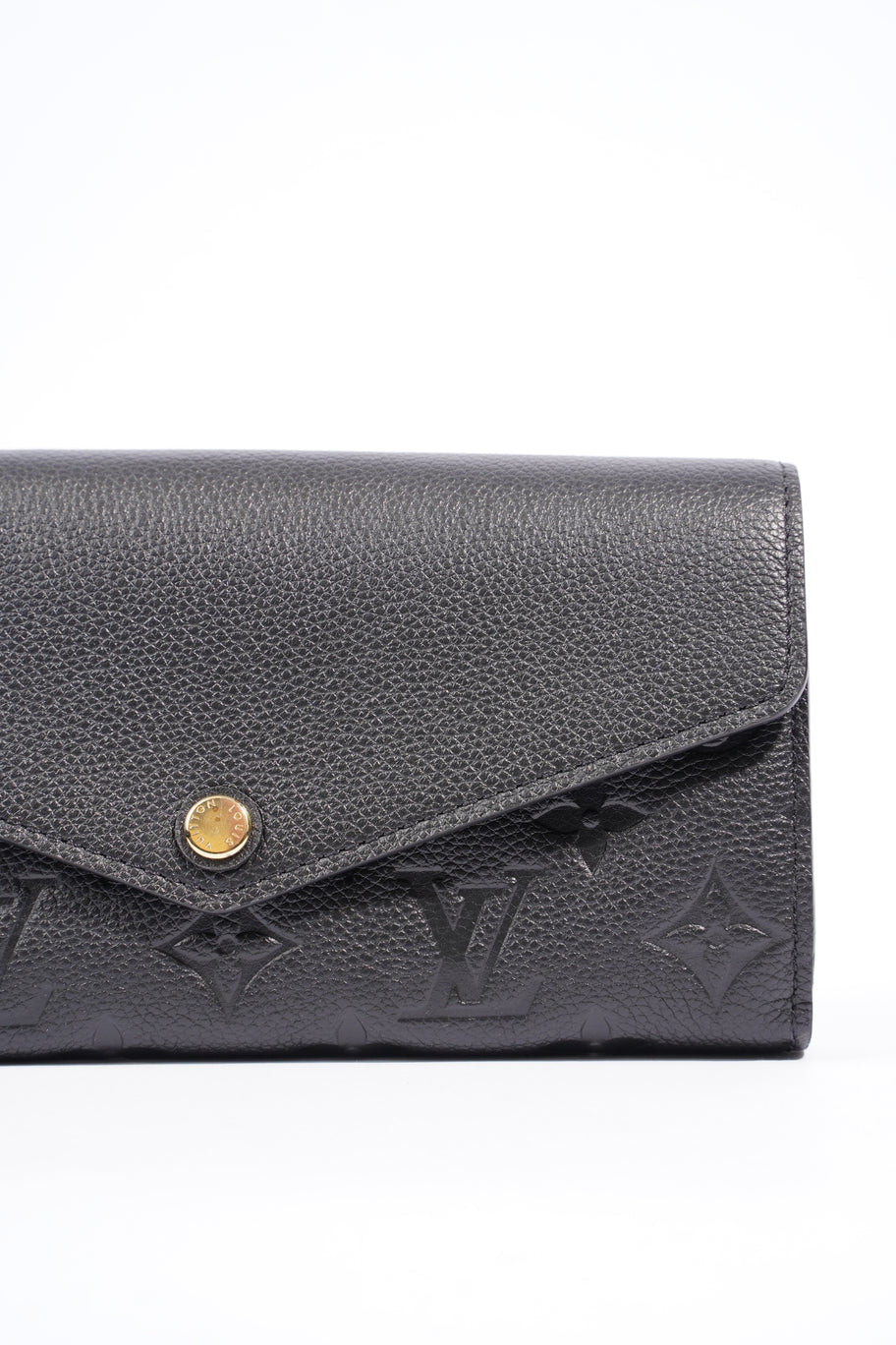 Sarah Wallet Black Empreinte Leather Image 2