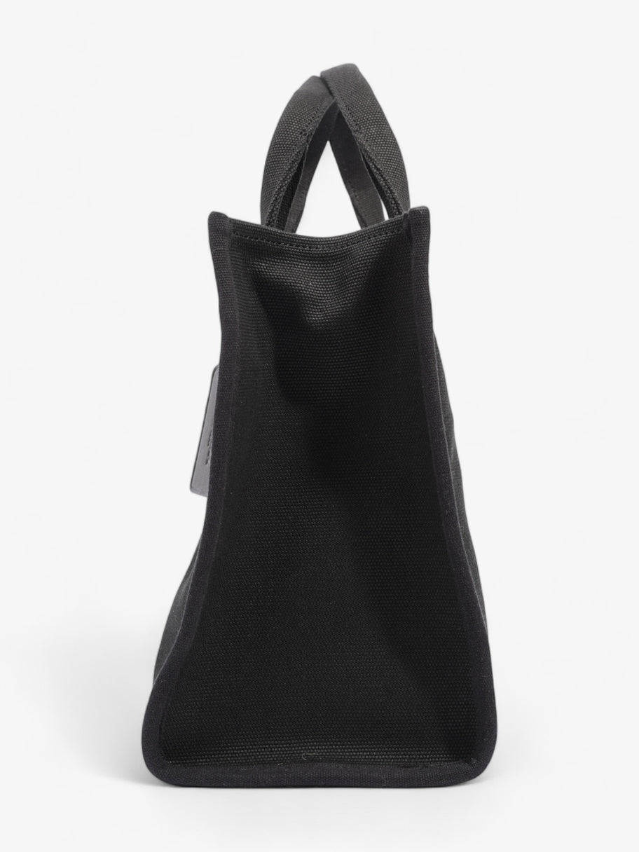 Coach Cargo Tote Black Canvas Medium Image 3