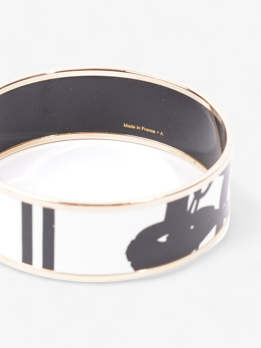 Hermes Brides De Gala  Black / White Enamel 19 Image 5