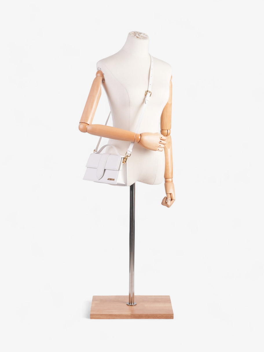 Jacquemus Le Grand Bambino White Leather Image 2