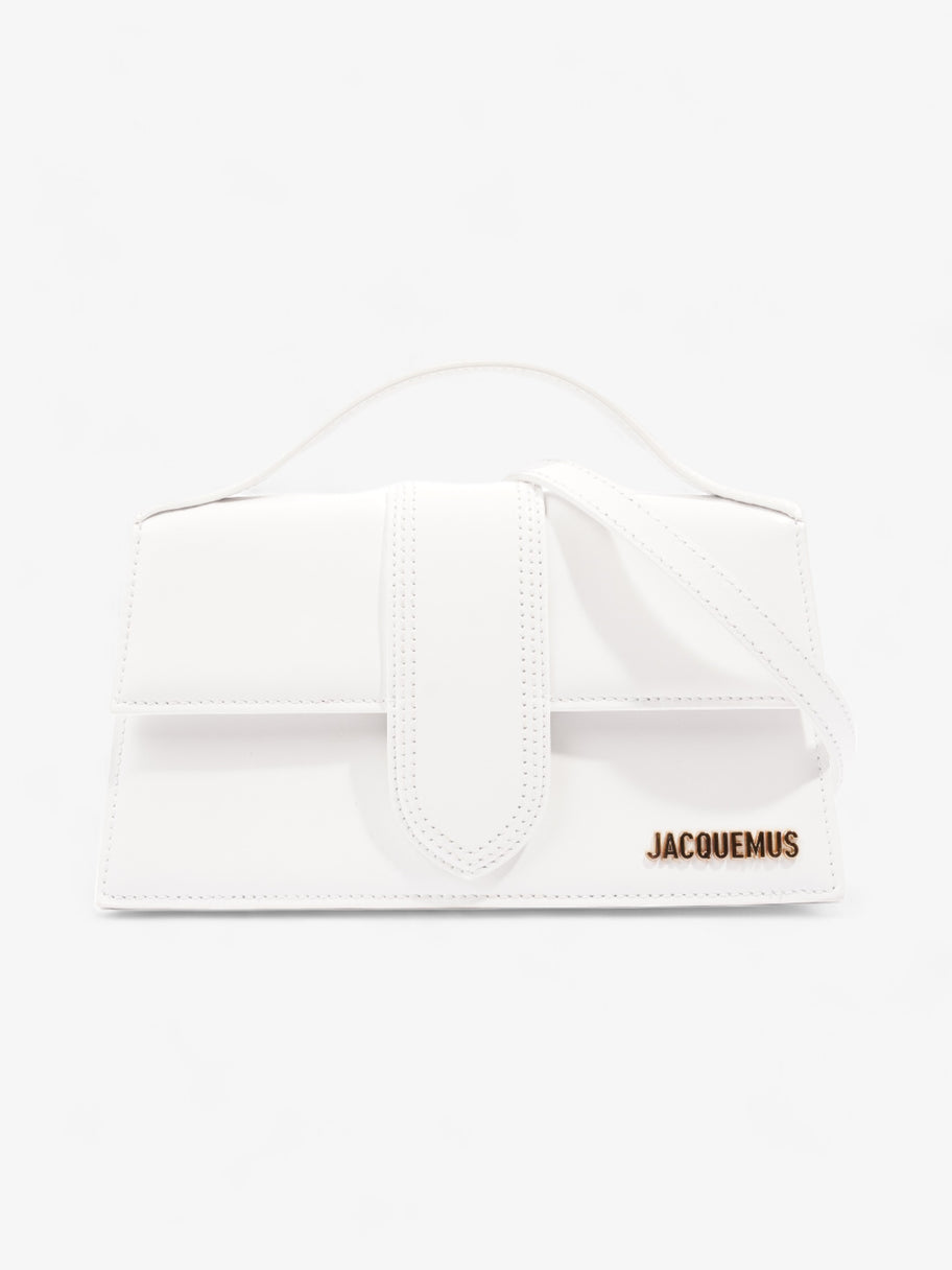 Jacquemus Le Grand Bambino White Leather Image 1