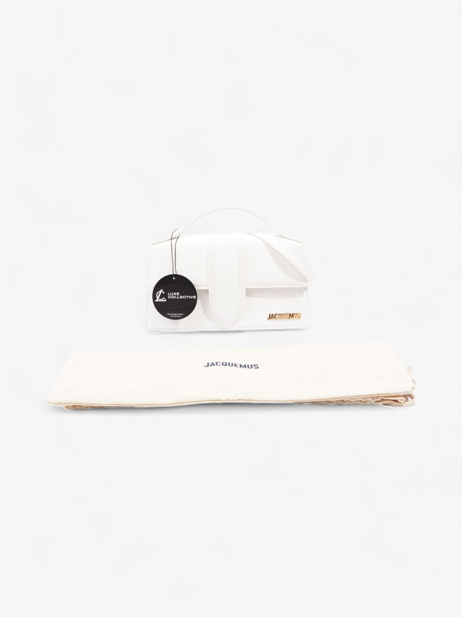 Jacquemus Le Grand Bambino White Leather Image 8