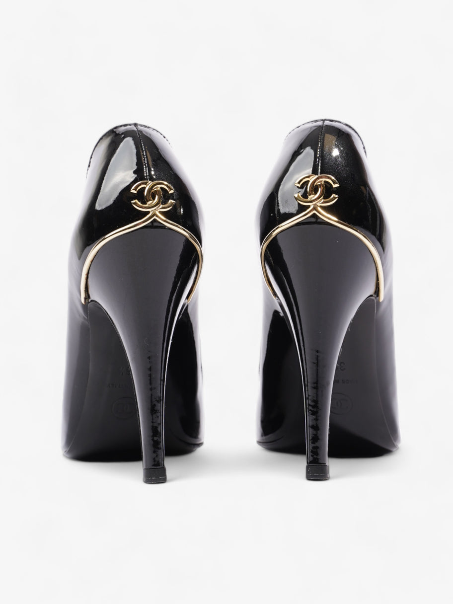 Black peep toe heels uk hotsell