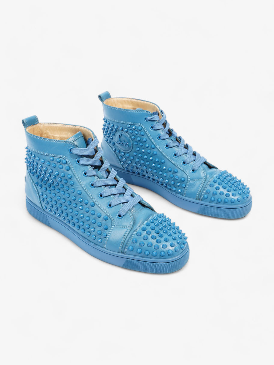 Louis Junior Spikes High-tops Blue Leather EU 44 UK 10 Image 2