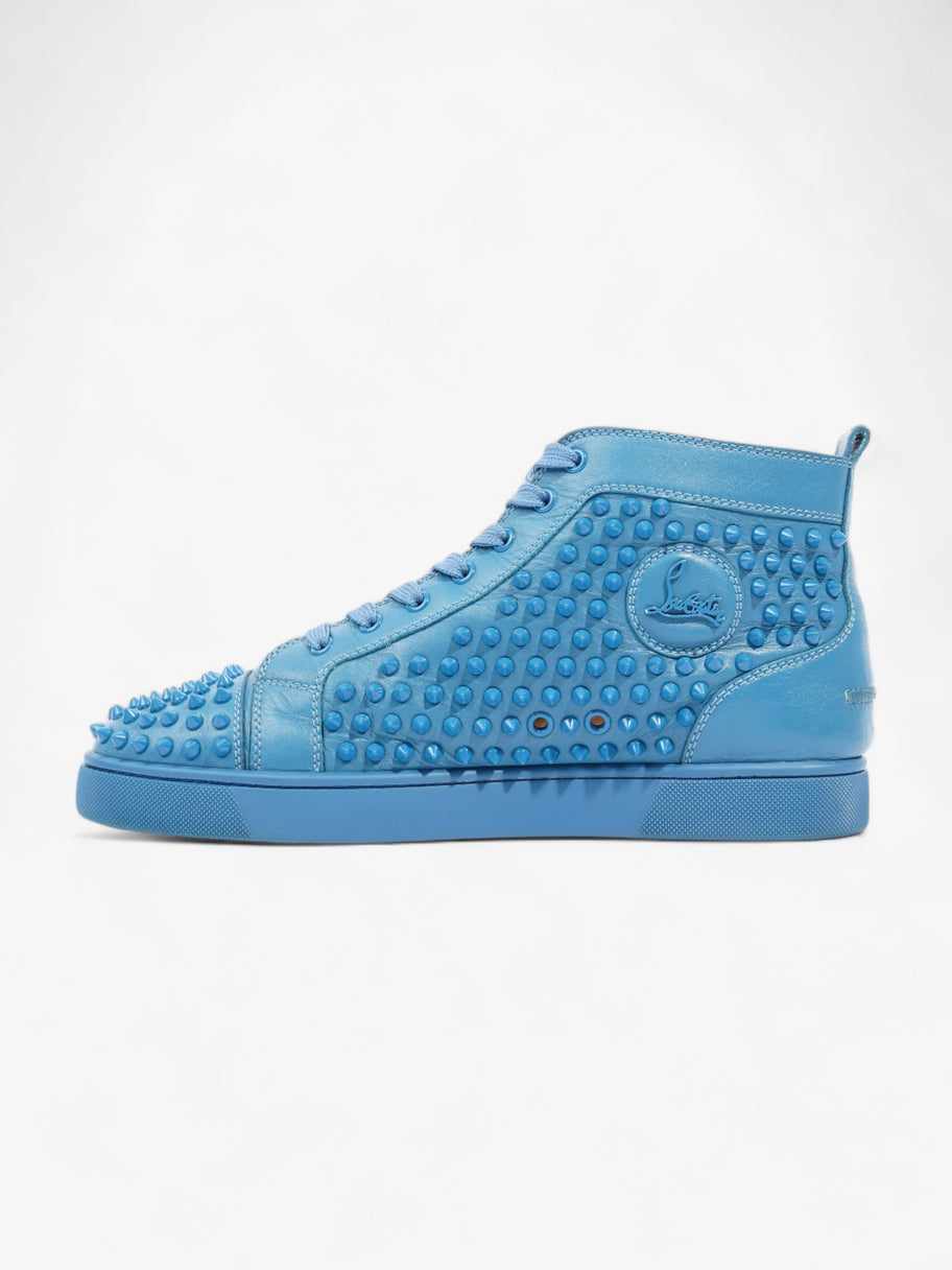 Louis Junior Spikes High-tops Blue Leather EU 44 UK 10 Image 3