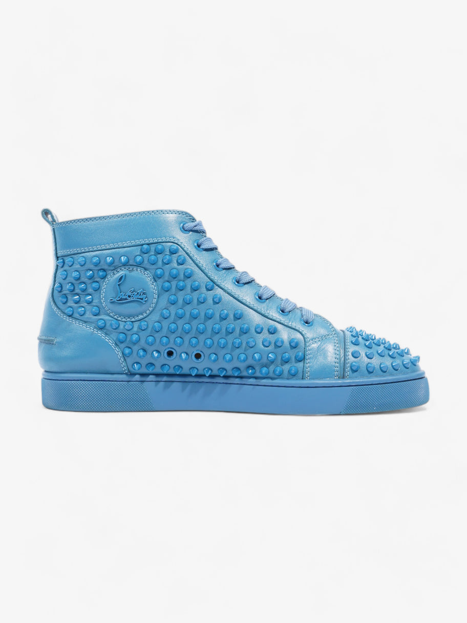 Louis Junior Spikes High-tops Blue Leather EU 44 UK 10 Image 4