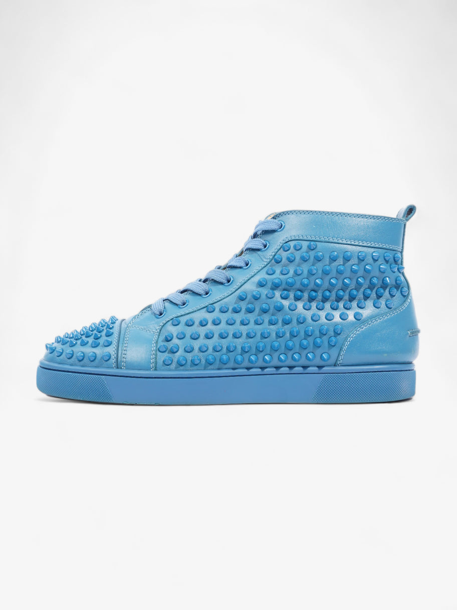 Louis Junior Spikes High-tops Blue Leather EU 44 UK 10 Image 5