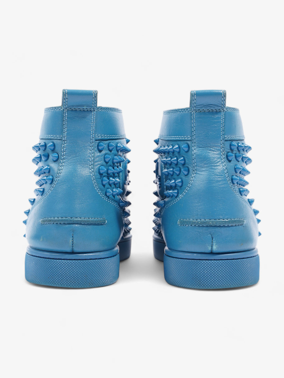 Louis Junior Spikes High-tops Blue Leather EU 44 UK 10 Image 6
