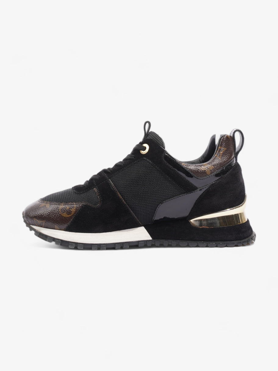 Run Away Trainers Black / Brown Monogram Leather EU 38 UK 5 Image 3