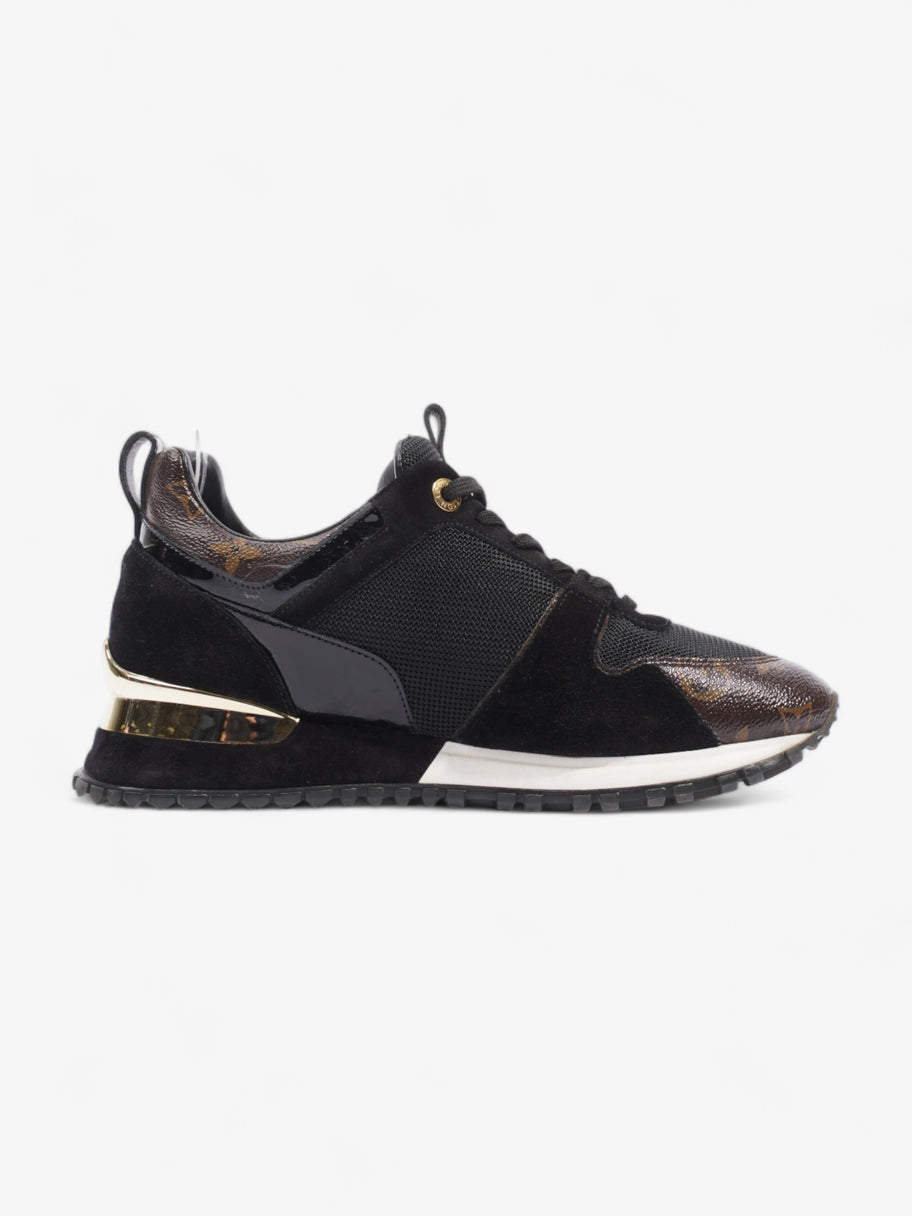 Run Away Trainers Black / Brown Monogram Leather EU 38 UK 5 Image 4