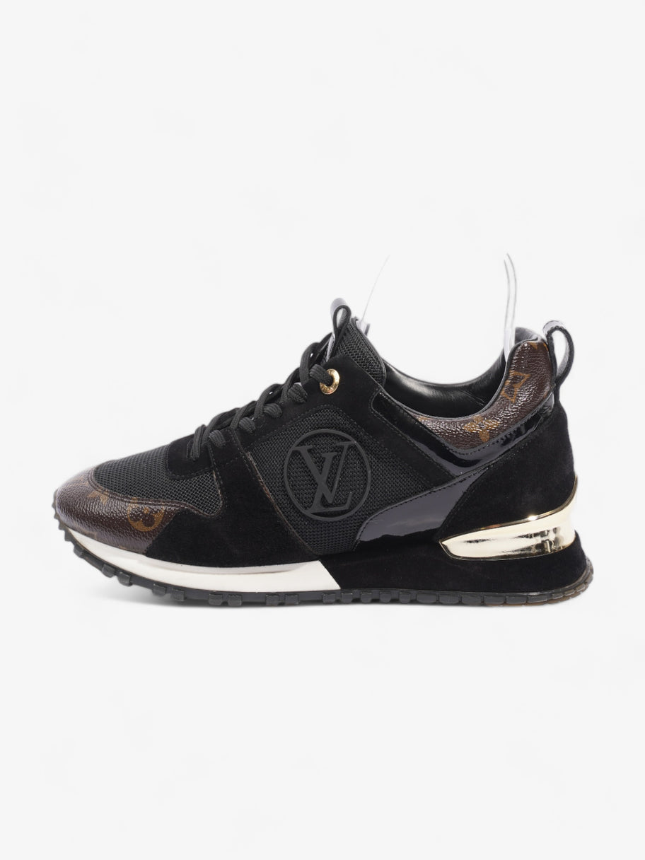 Run Away Trainers Black / Brown Monogram Leather EU 38 UK 5 Image 5