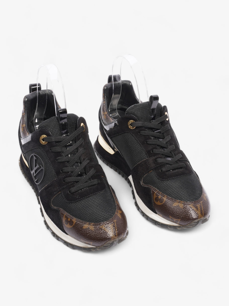 Run Away Trainers Black / Brown Monogram Leather EU 38 UK 5 Image 7