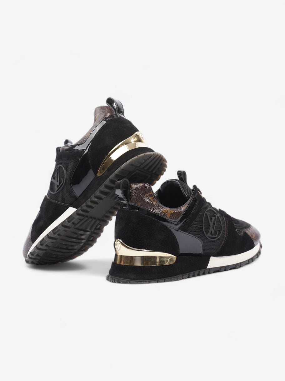 Run Away Trainers Black / Brown Monogram Leather EU 38 UK 5 Image 9