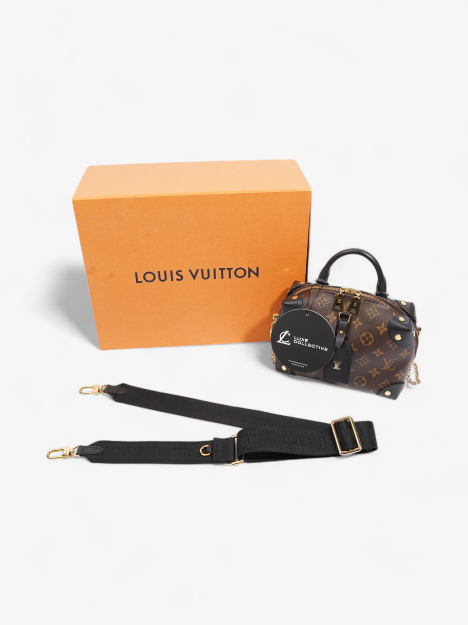 Louis Vuitton Petite Malle Monogram / Black Coated Canvas Image 10