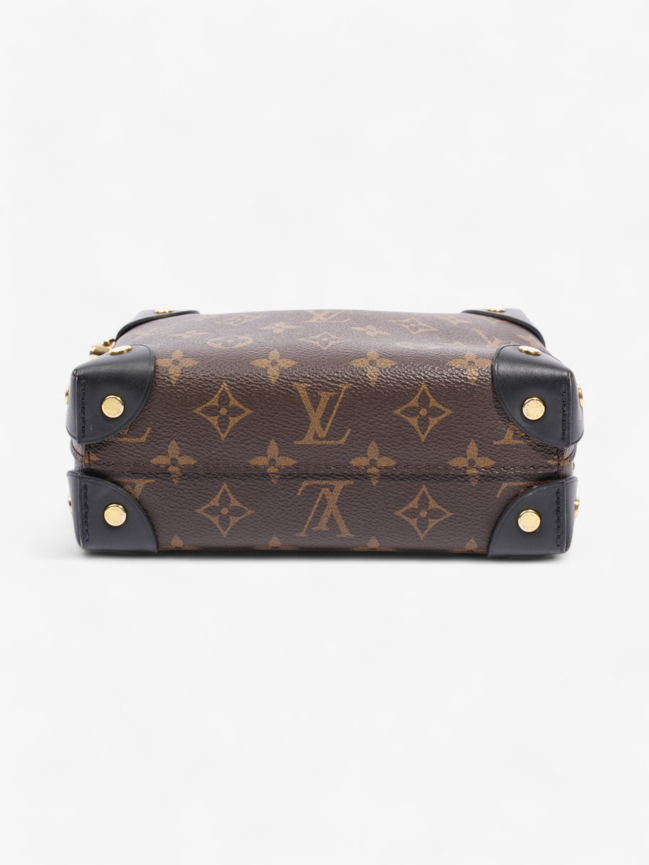 Louis Vuitton Petite Malle Monogram / Black Coated Canvas Image 6