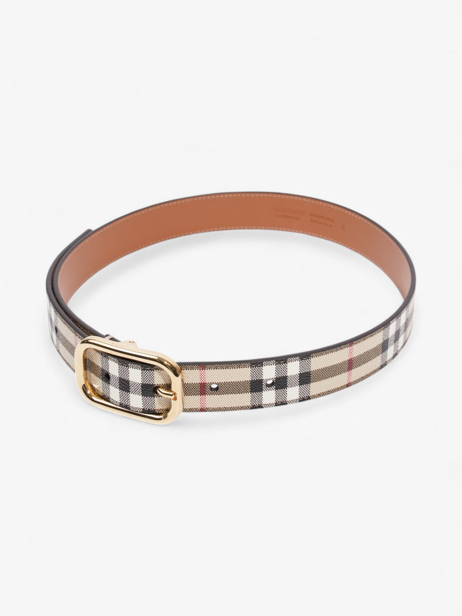 Burberry Check Belt Vintage Check Canvas Small - 89cm Image 3