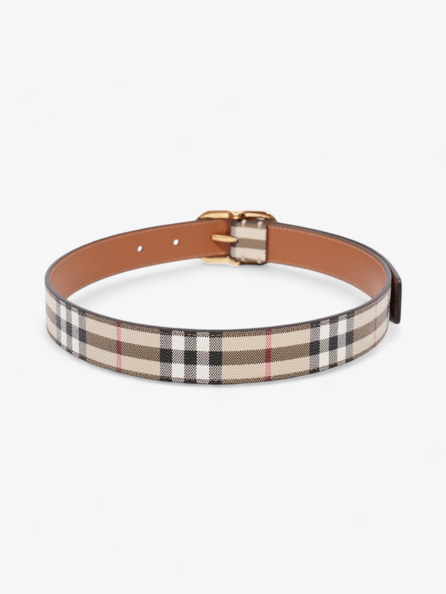 Burberry Check Belt Vintage Check Canvas Small - 89cm Image 5