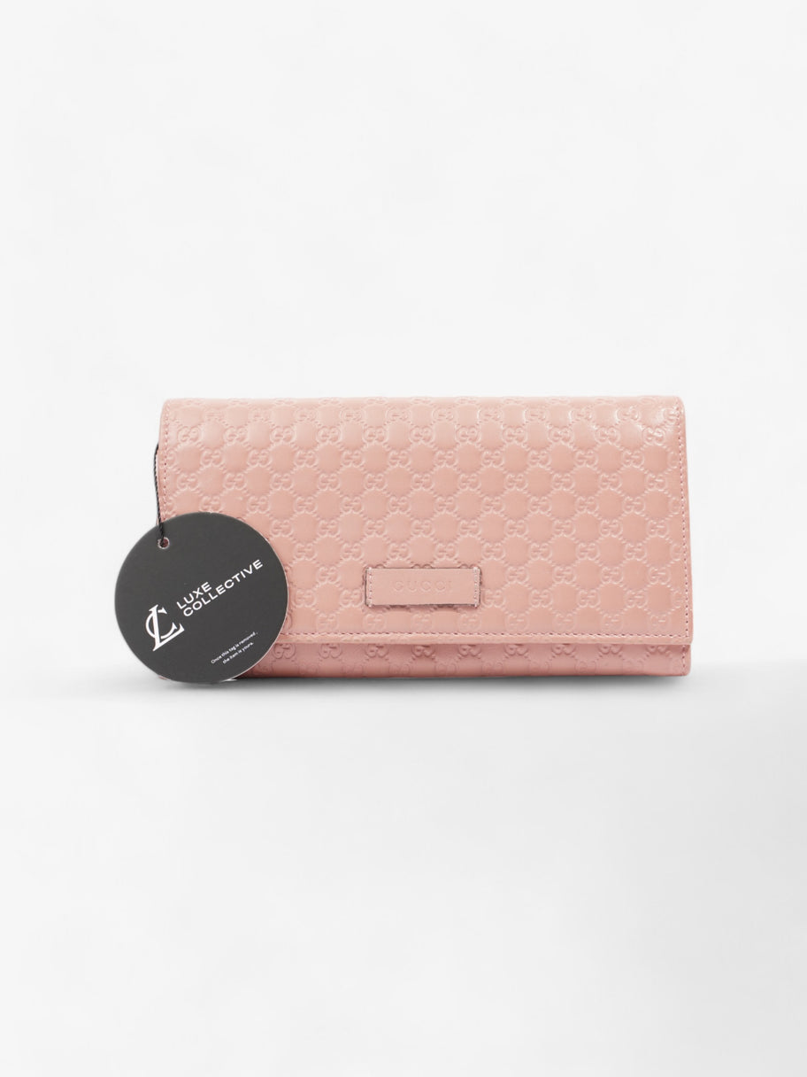 Gucci Continental Flap Wallet Pink Leather Image 6