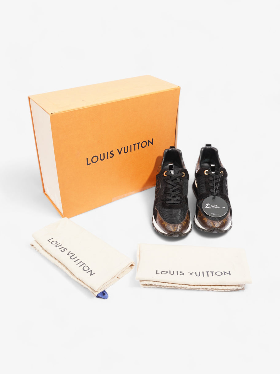 Louis Vuitton Run Away Black / Monogram Mesh EU 36.5 UK 3.5 Image 10