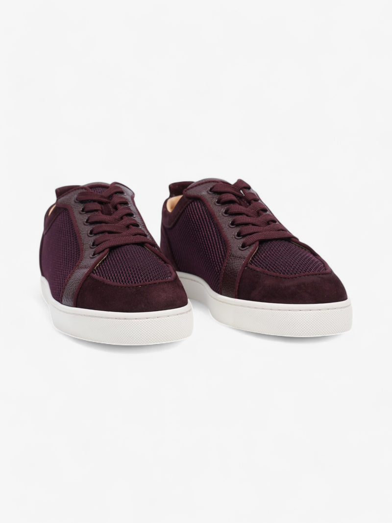  Christian Louboutin Rantulow Orlato Sneakers Maroon  Mesh EU 40.5 UK 6.5