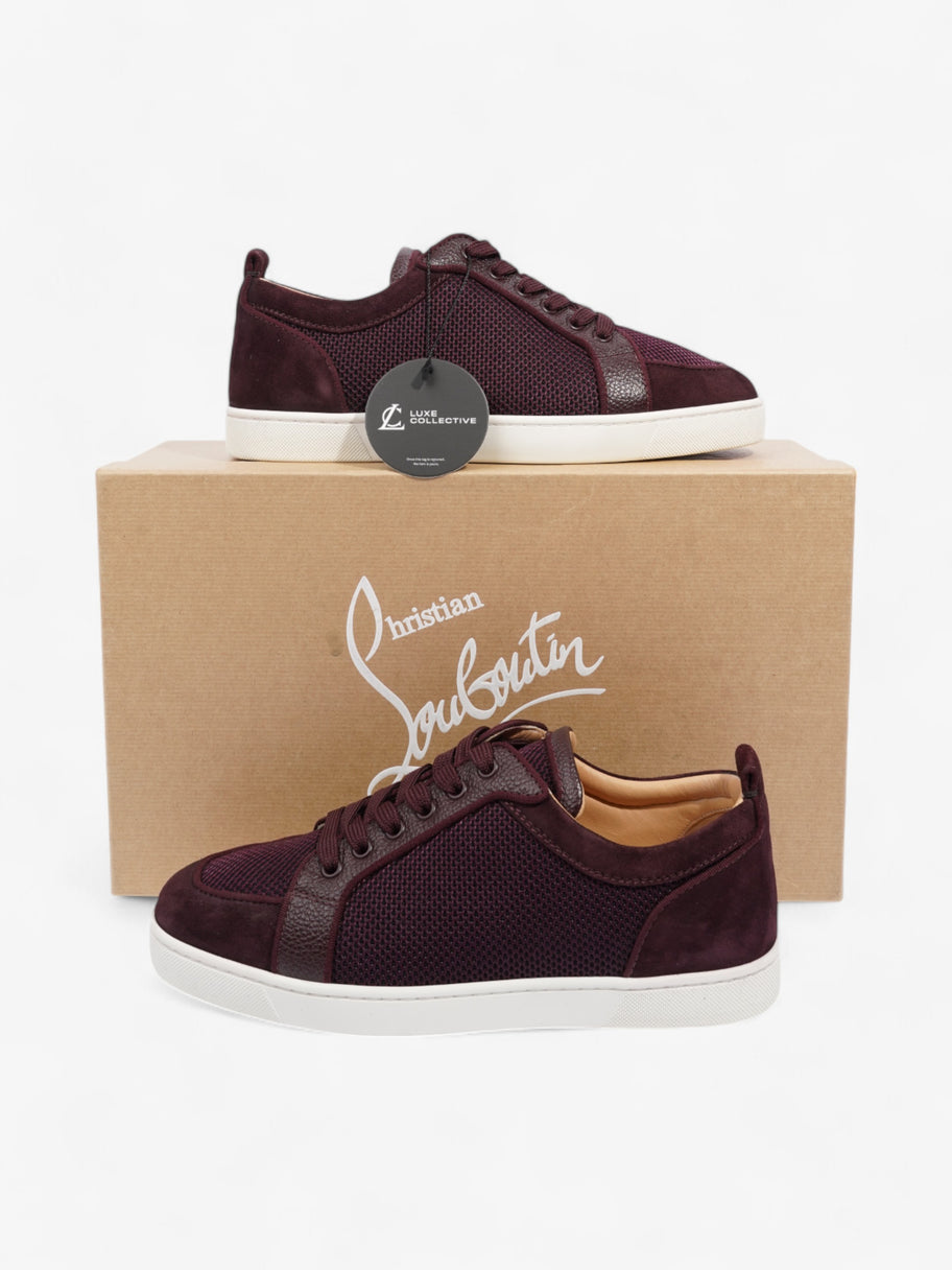 Christian Louboutin Rantulow Orlato Sneakers Maroon  Mesh EU 40.5 UK 6.5 Image 8