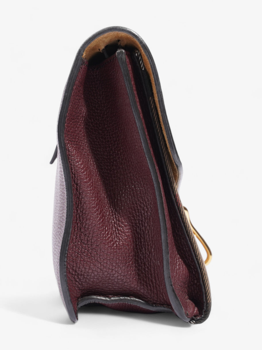 Burberry Macken Burgundy / House Check Canvas Image 5