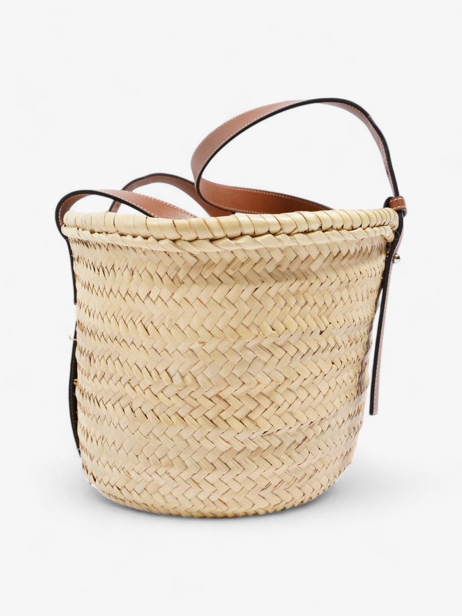 Loewe Basket Bag Tan / Natural Palm Leaves Medium Image 4