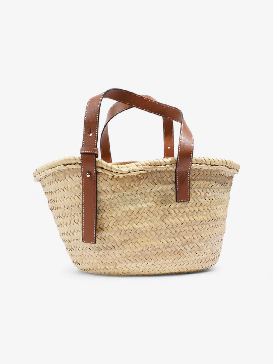 Loewe Basket Bag Tan / Natural Palm Leaves Medium Image 5