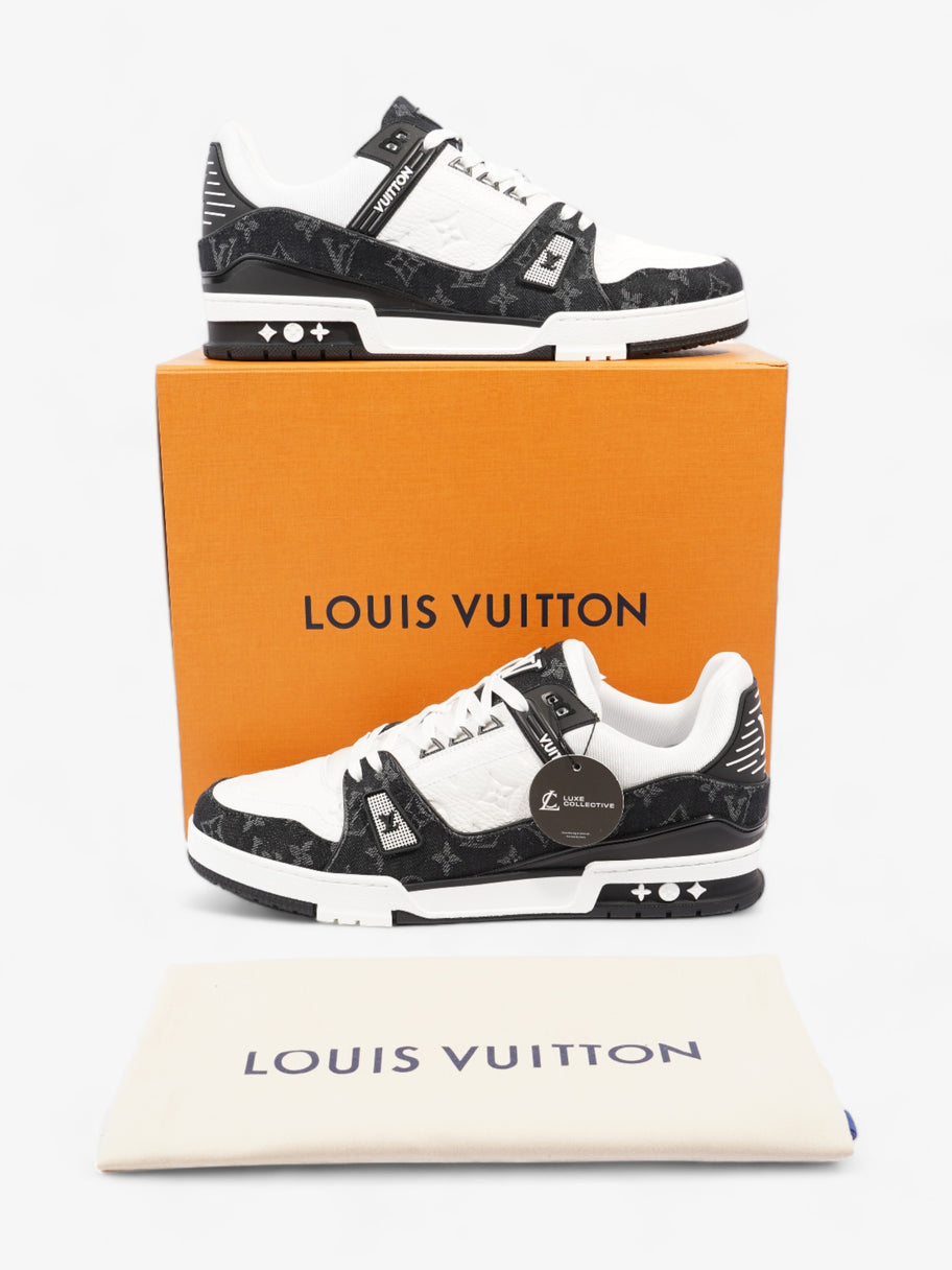 Louis Vuitton LV Trainers Black / White Leather EU 46 UK 11 Image 10