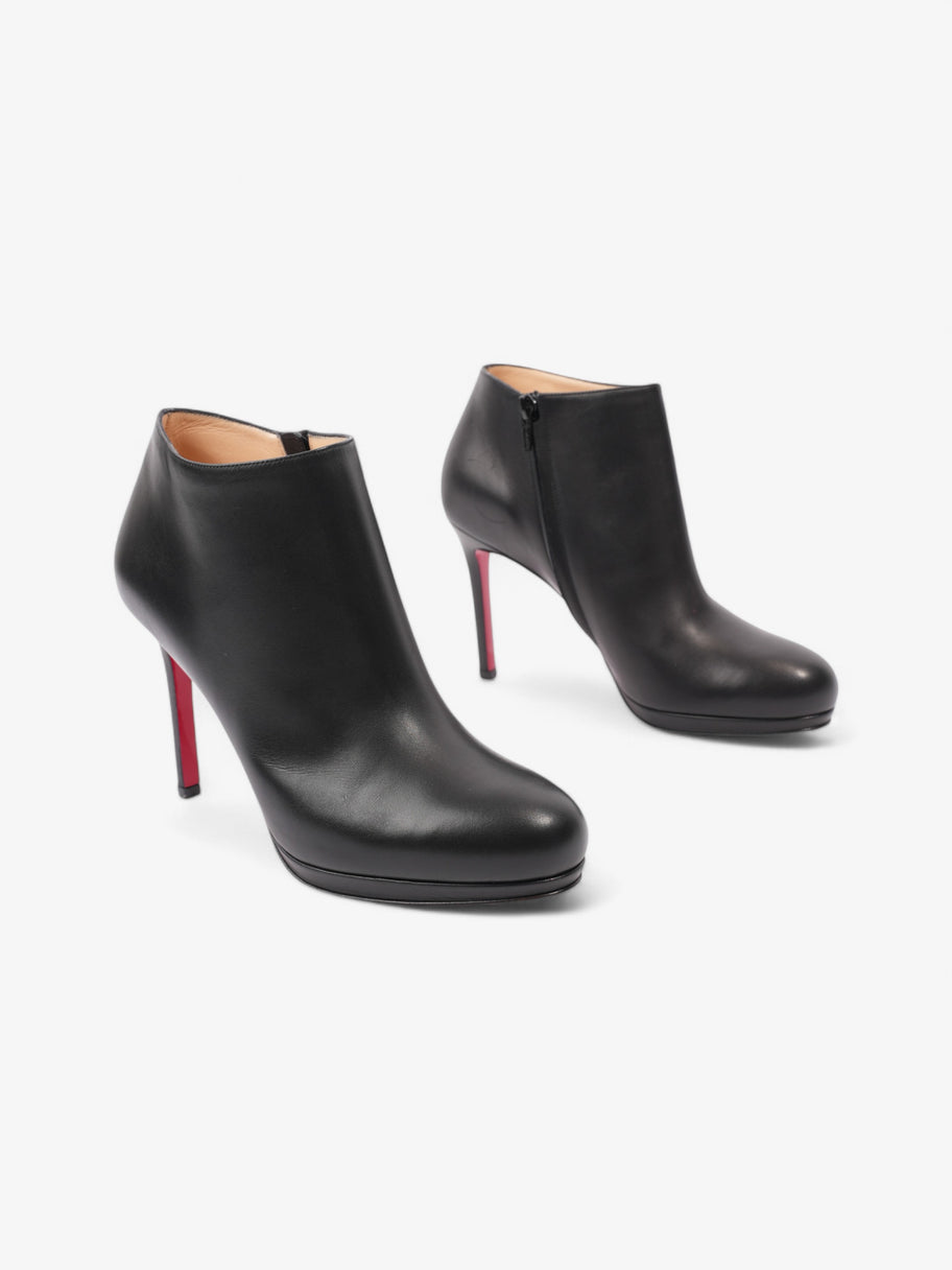 Christian Louboutin Belle Top 100 Black Leather EU 38.5 UK 5.5 Luxe Collective