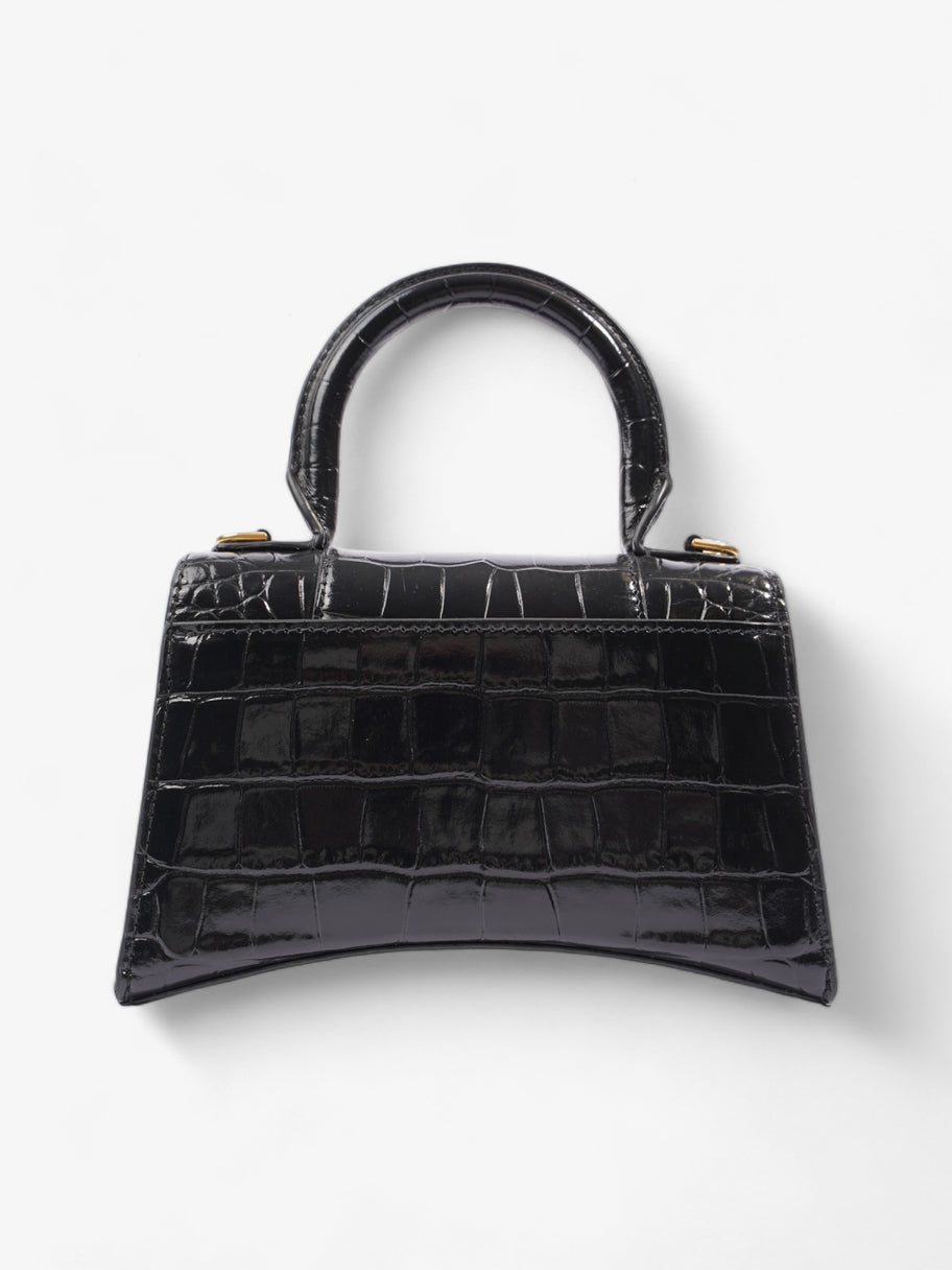 Hourglass XS Crocodile Black Leather Image 4