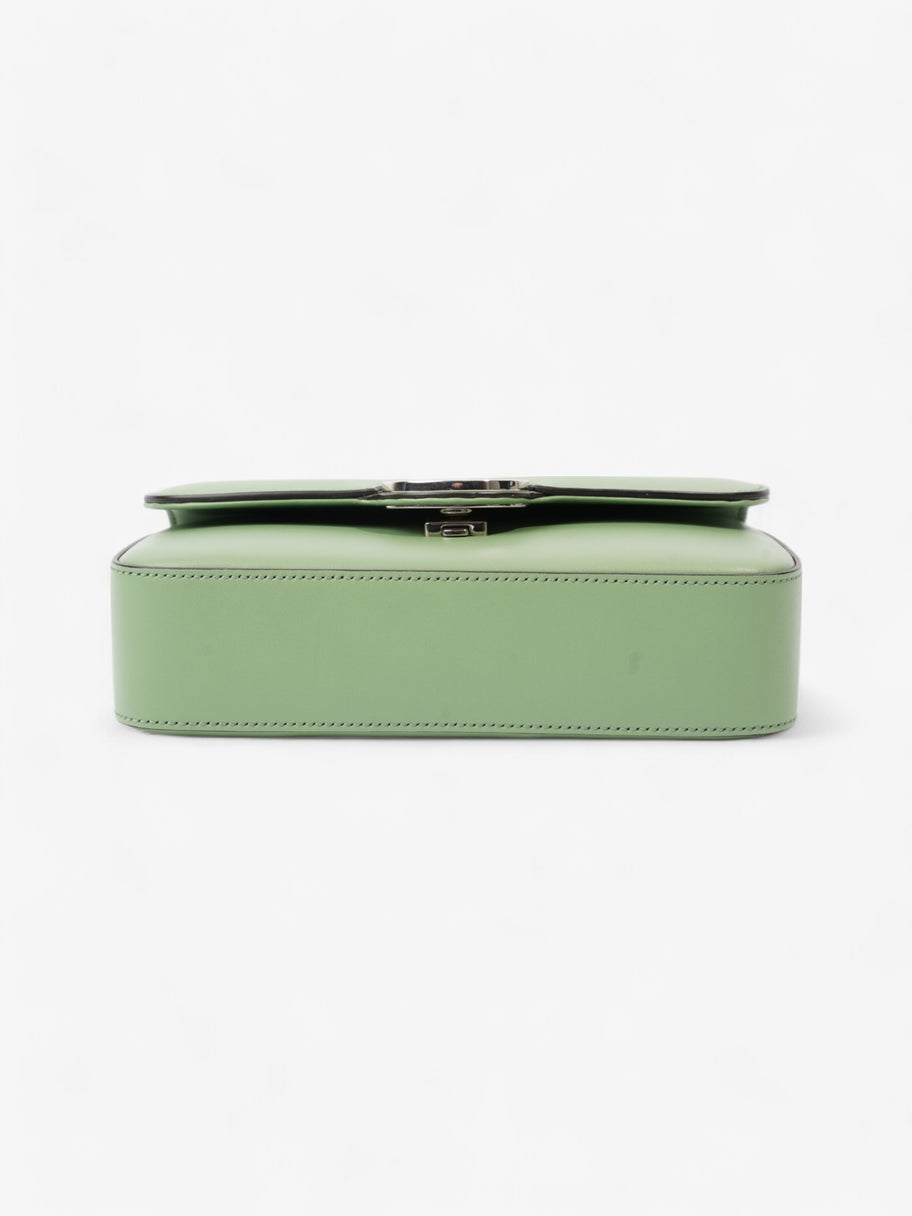 Gucci GG Shoulder Bag Light Green Leather Mini Image 16