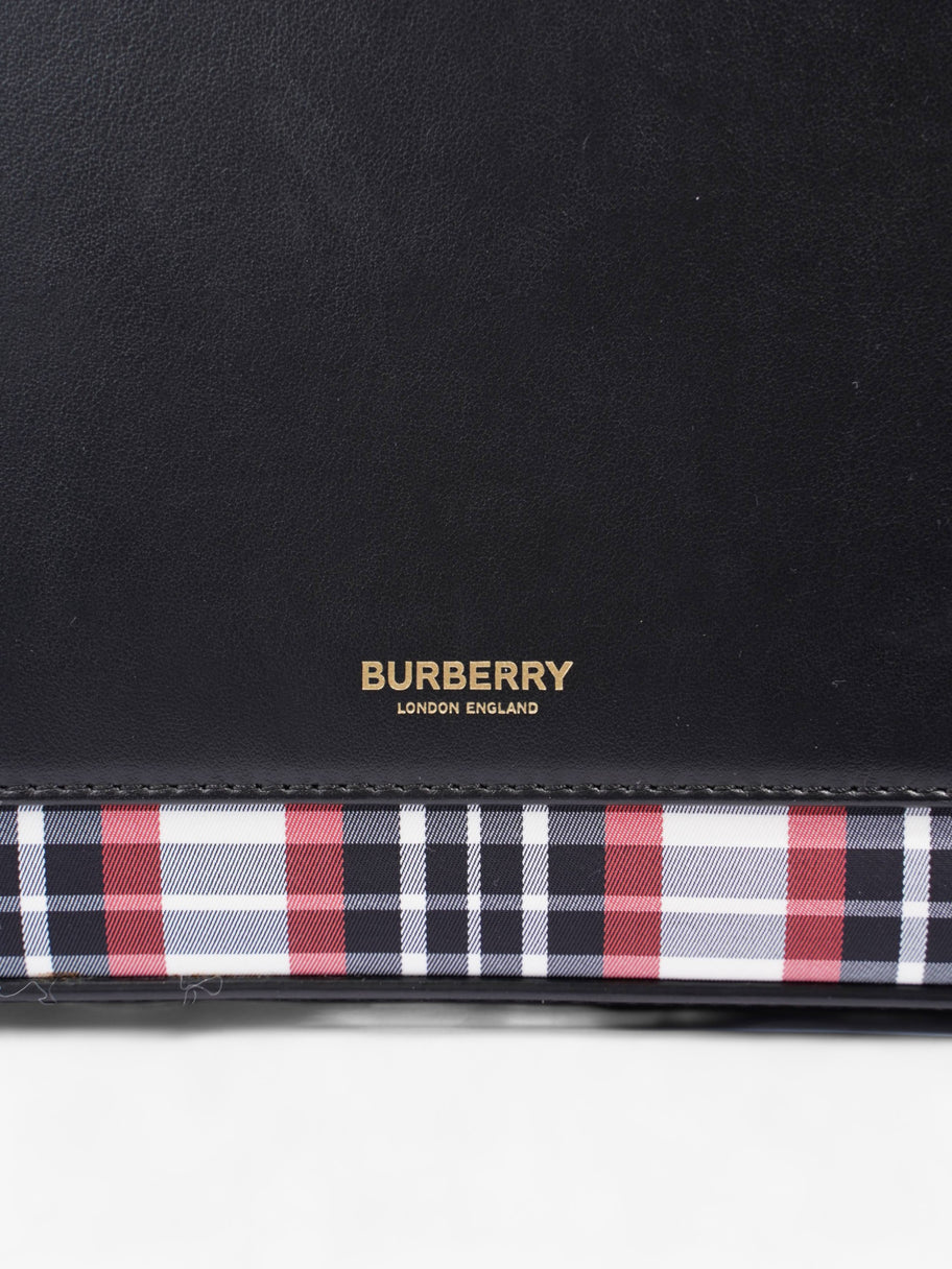 Mini Pocket Red And Black Check Leather Image 12