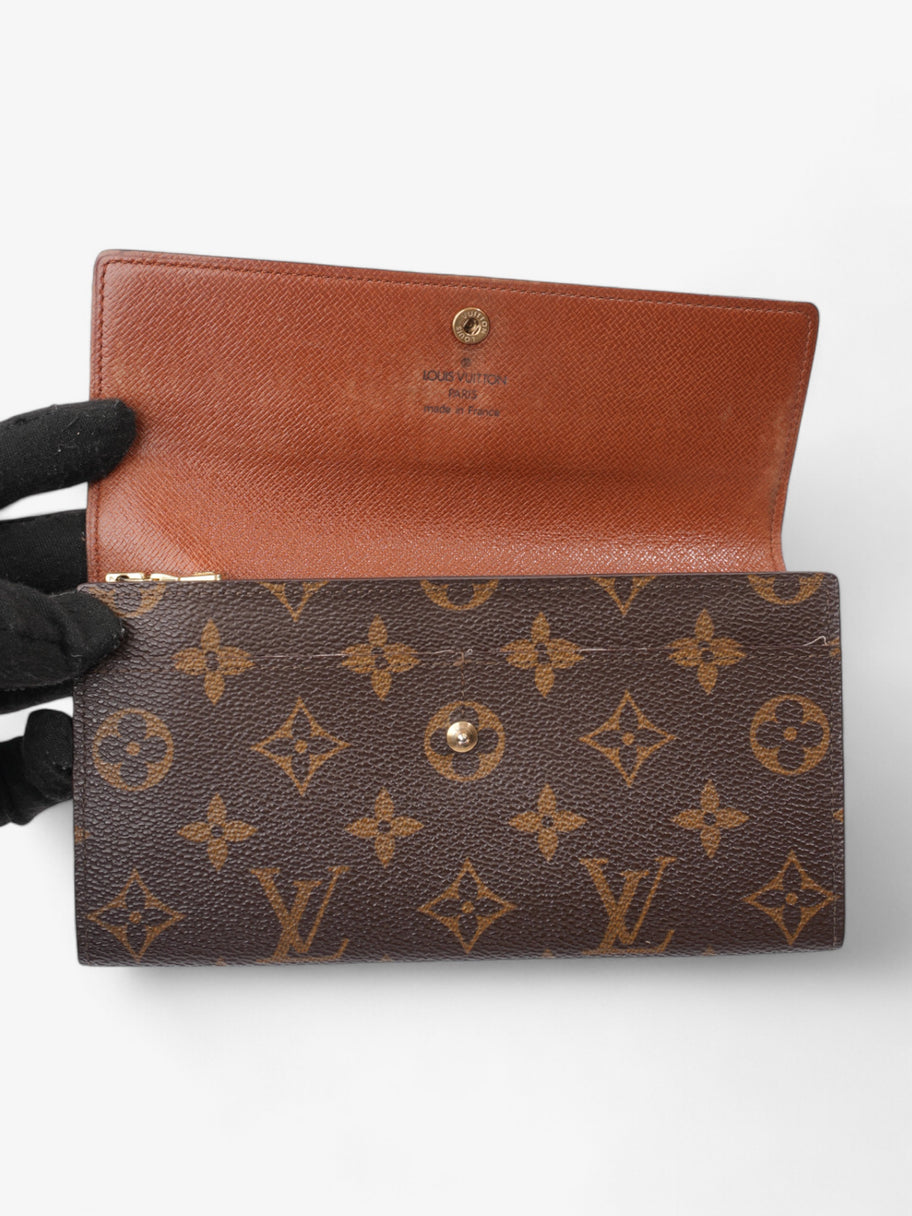 Louis Vuitton Sarah Wallet Monogram Coated Canvas Image 6