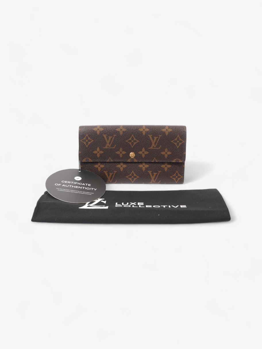 Louis Vuitton Sarah Wallet Monogram Coated Canvas Image 9