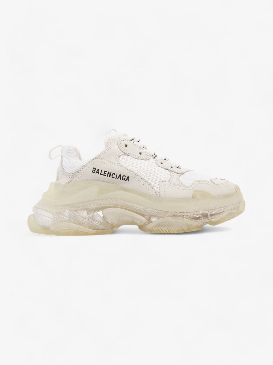 Balenciaga Triple S Clear Sole White  Mesh EU 38 UK 5 Image 1