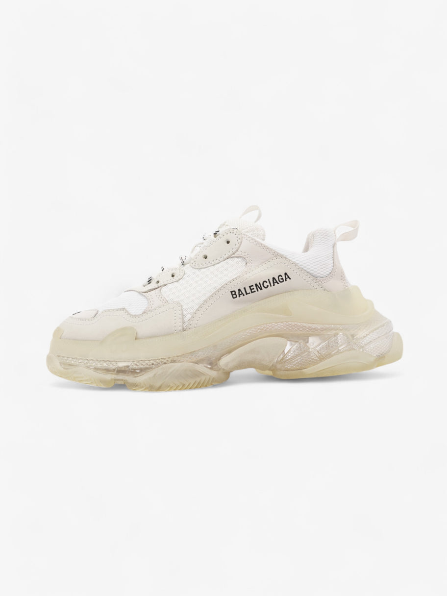 Balenciaga Triple S Clear Sole White  Mesh EU 38 UK 5 Image 5