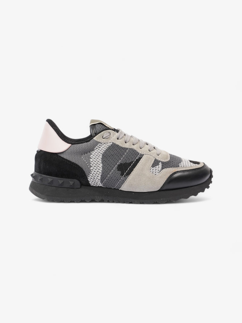  Valentino Rockstud Runners Grey / Rose / Black Mesh EU 36 UK 3