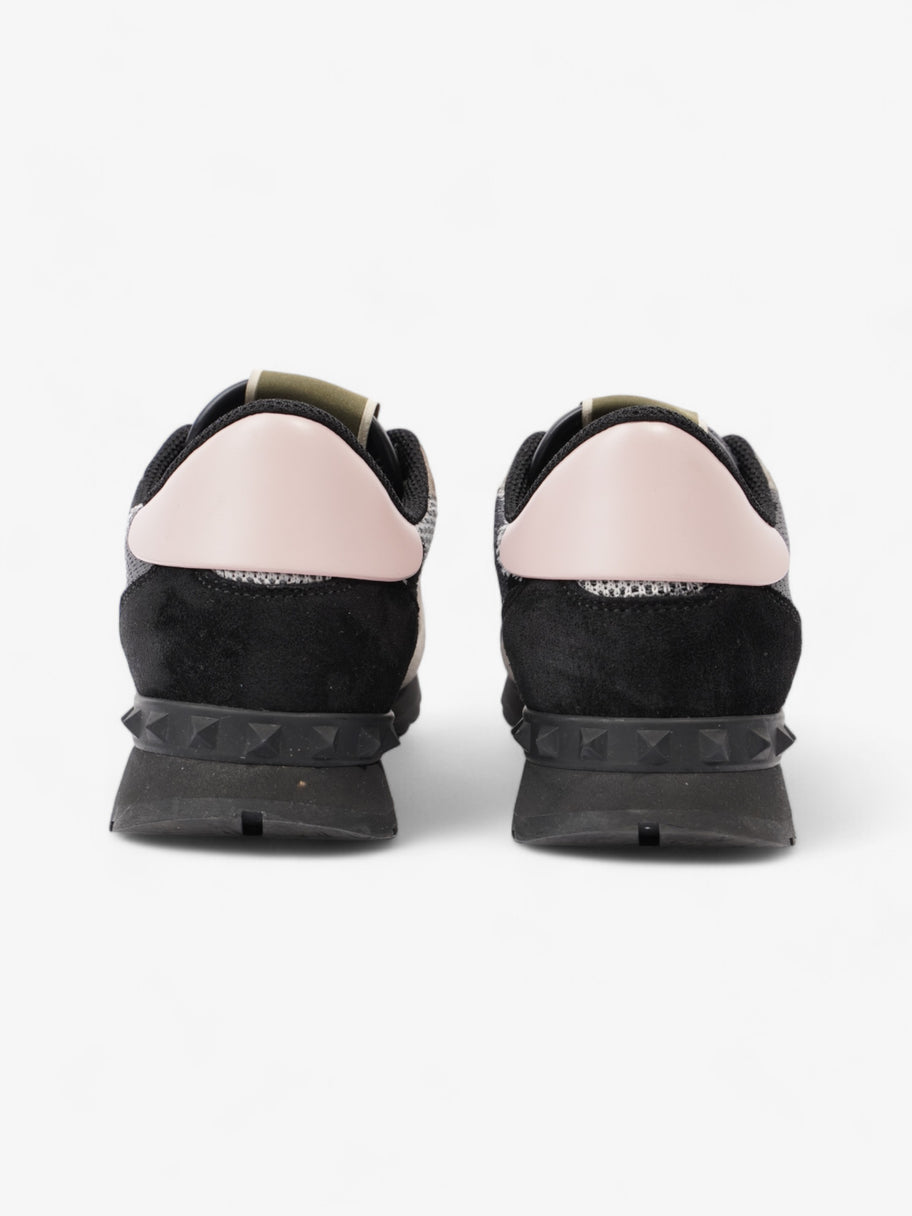 Valentino Rockstud Runners Grey / Rose / Black Mesh EU 36 UK 3 Image 6