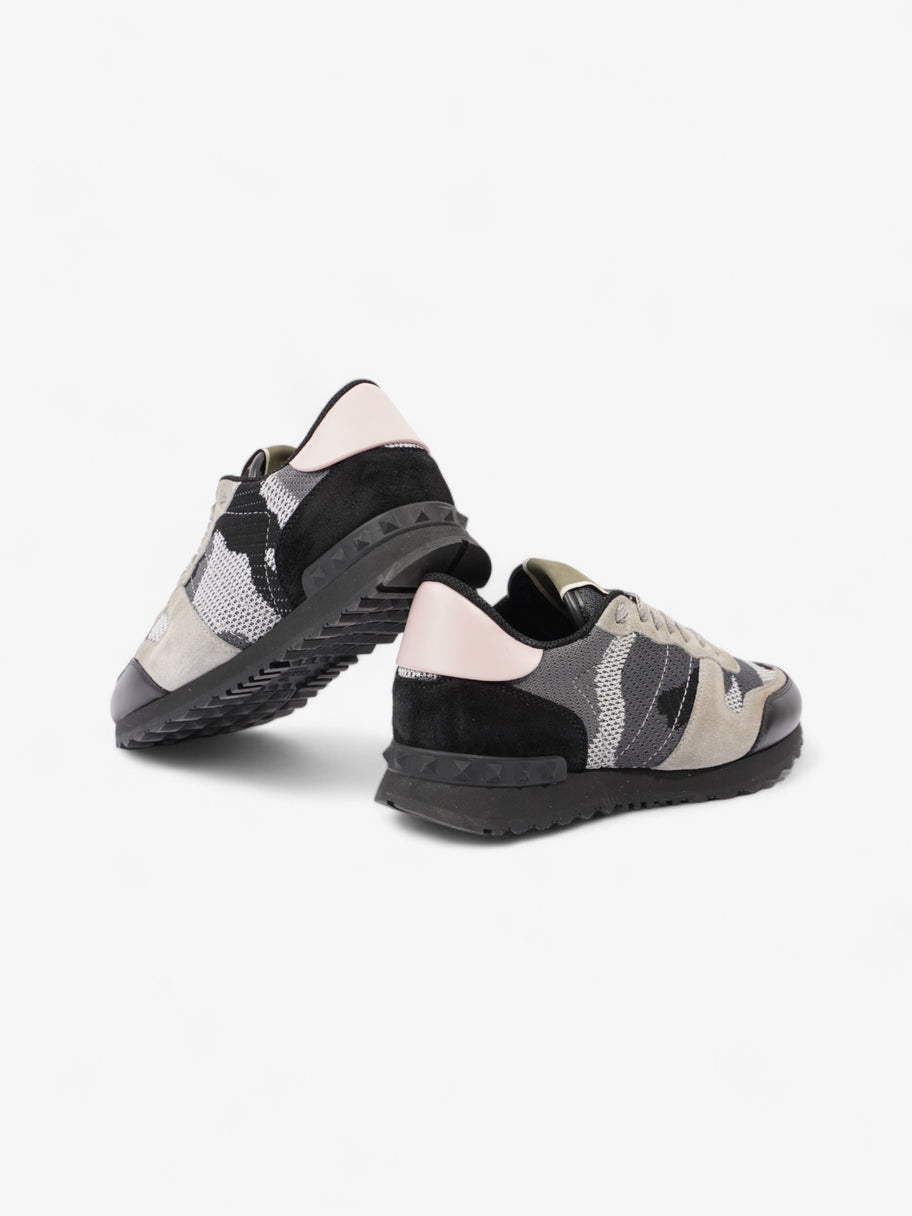 Valentino Rockstud Runners Grey / Rose / Black Mesh EU 36 UK 3 Image 9