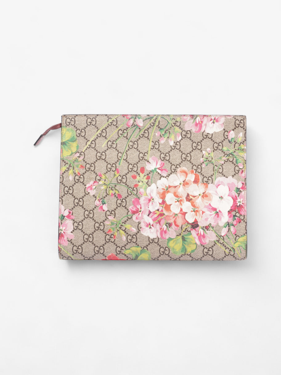 Gucci Blooms Clutch GG Supreme / Bloom Coated Canvas Image 4