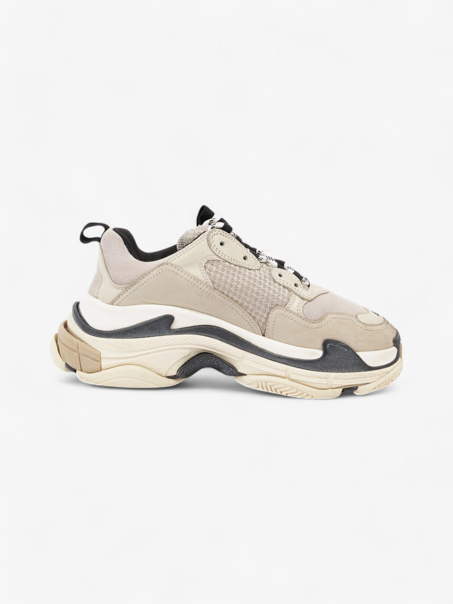 Balenciaga Triple S Beige  / Black Mesh EU 41 UK 8 Image 4