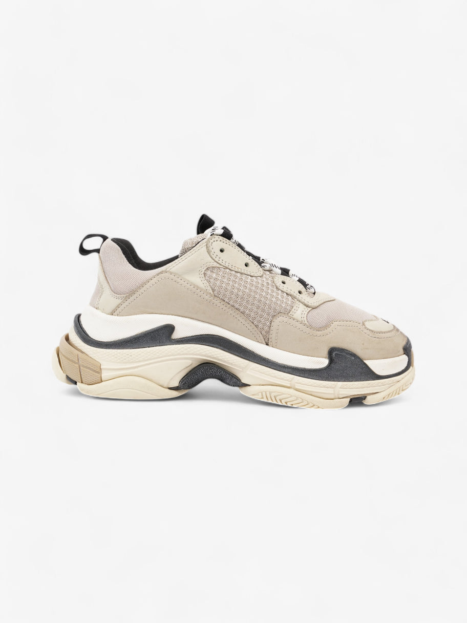 Balenciaga Triple S Beige  / Black Mesh EU 41 UK 8 Image 6