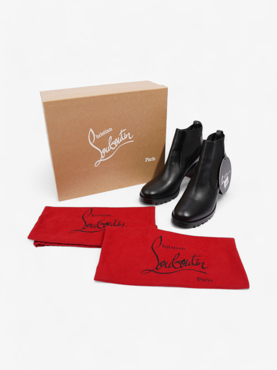 Christian Louboutin Marchacroche  70 Black Leather EU 38 UK 5 Image 9