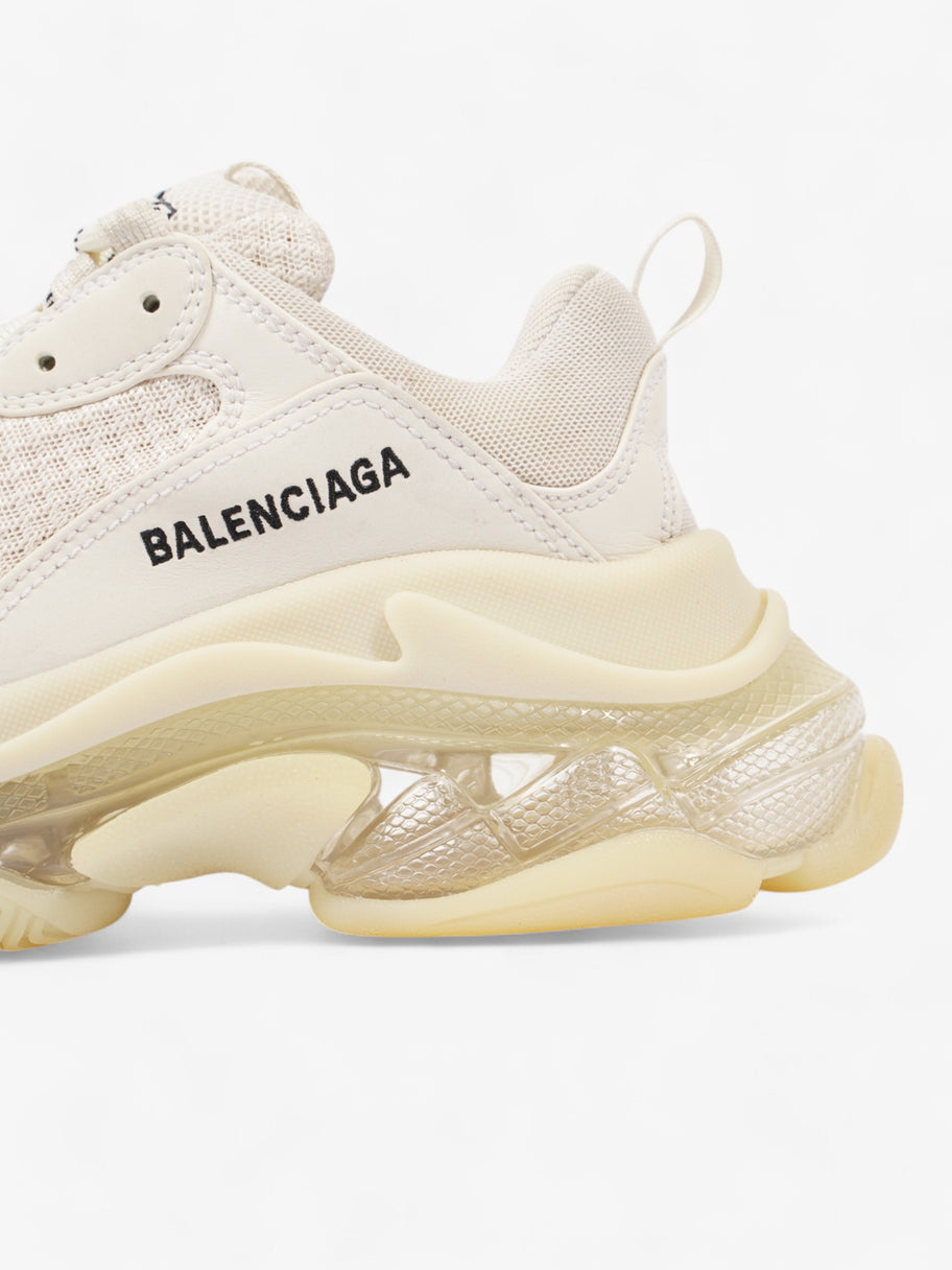 Balenciaga Triple S Clear Sole White  Mesh EU 38 UK 5 Image 10