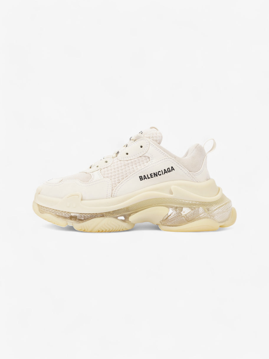 Balenciaga Triple S Clear Sole White  Mesh EU 38 UK 5 Image 5