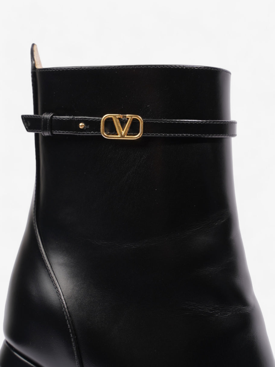 Valentino Tan-Go Black Leather EU 39 UK 6 Image 9