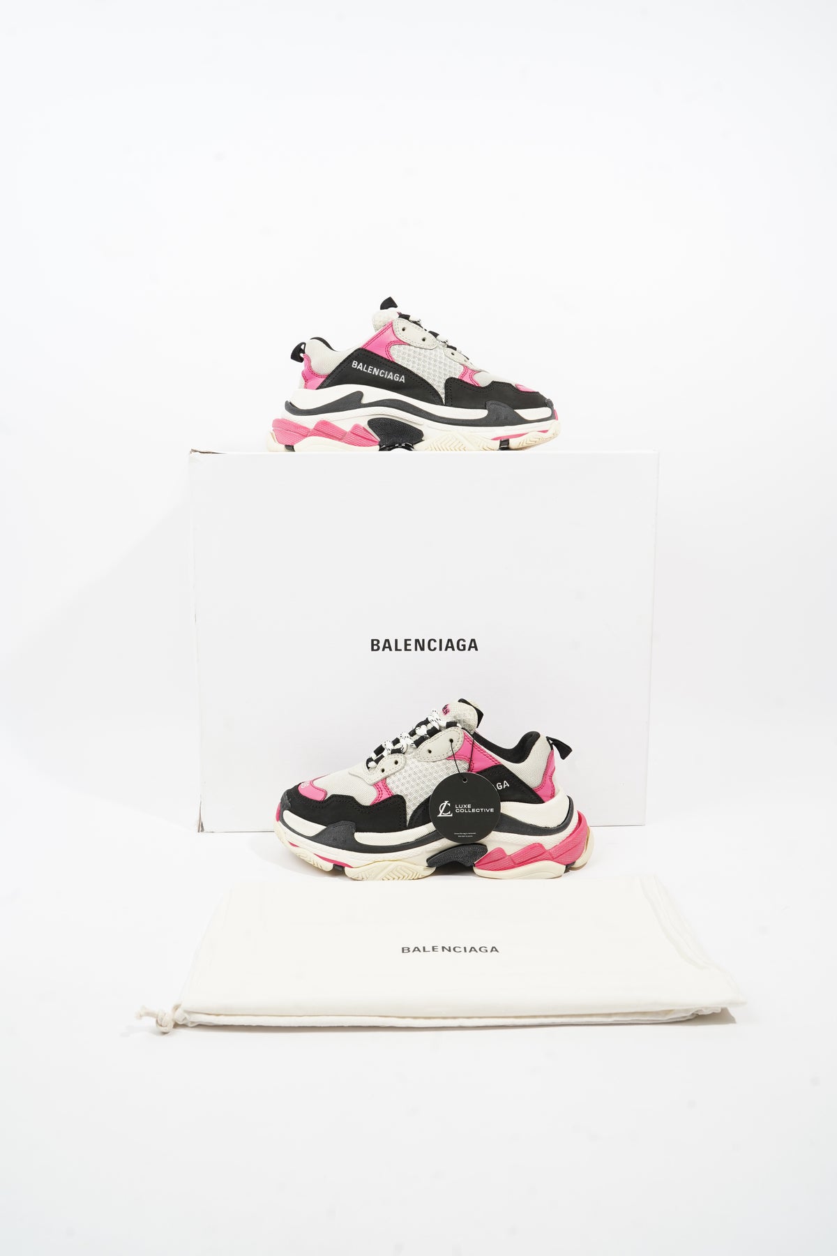 Triple s outlet fucsia