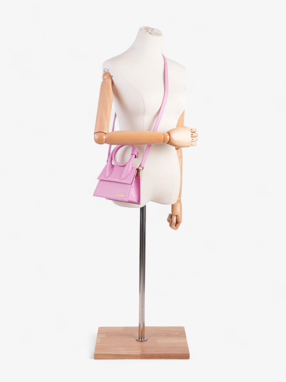 Jacquemus Le Chiquito Noeud Pink Leather Image 2