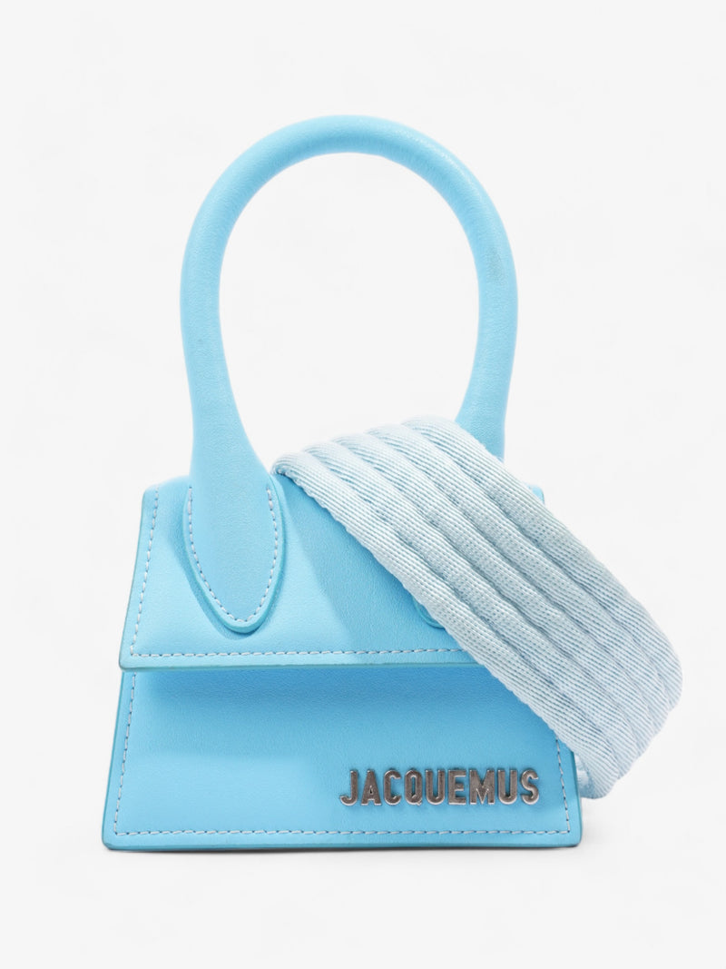  Jacquemus Le Chiquito Homme Blue Leather